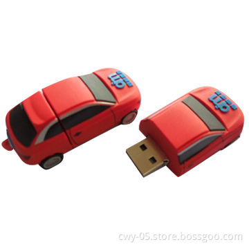 USB Flash Drive in Cartoon Car Design